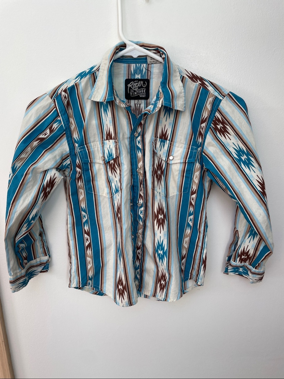 Boys Roper Western Shirt